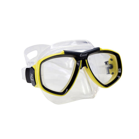 Cressi Focus diving mask including prescription lenses