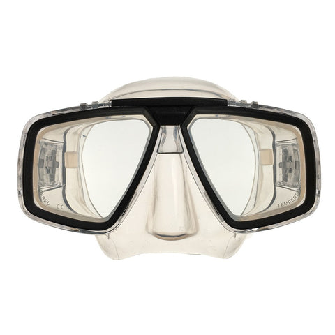 iSea diving mask including prescription lenses